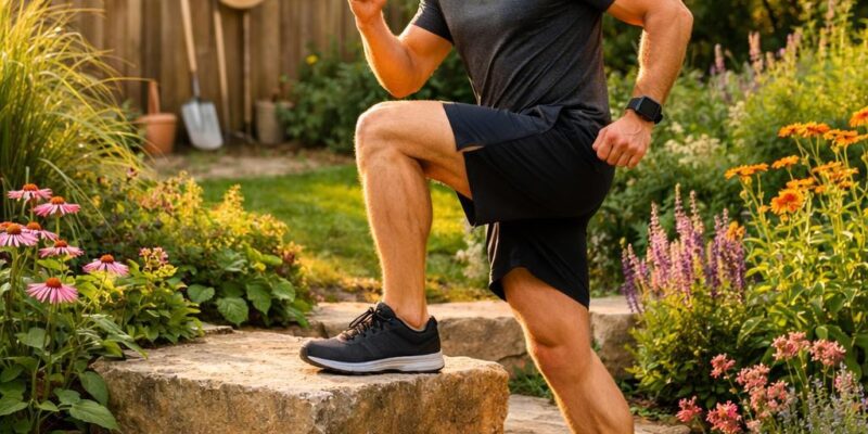 So trainieren Sie Ihre Beinmuskulatur zu Hause für mehr Stabilität und Sprungkraft im Garten